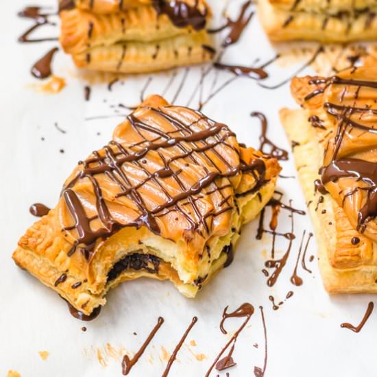 Peanut butter chocolate pop tarts - Recipe photo by ltully