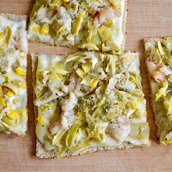 Low Carb Lobster Flatbread - Recipe photo by jeanieandluluskitchen