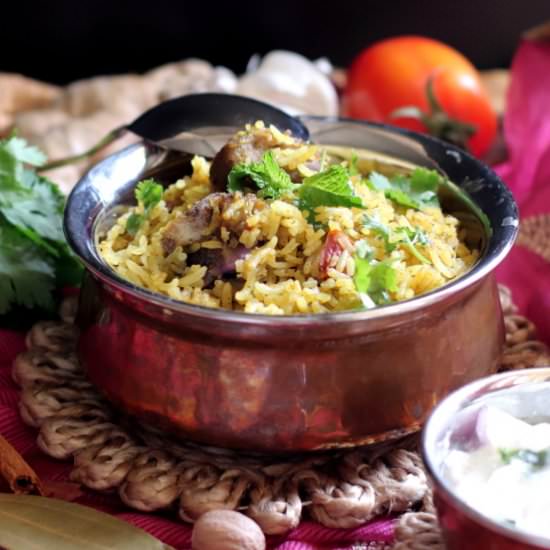 Mutton Biryani - Recipe photo by @SheetalCares