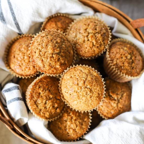 Maple Oatmeal Muffins - Recipe photo by goldenbarrel