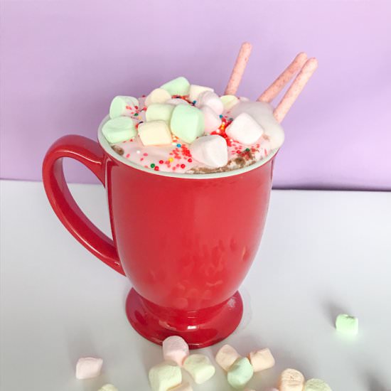 Unicorn Hot Chocolate - Recipe photo by amber-oliver