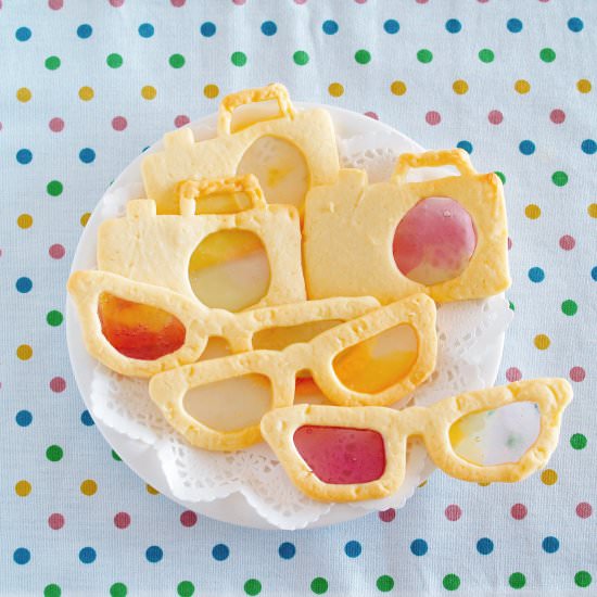 How to Make Stained Glass Cookies - Recipe photo by ochikeron