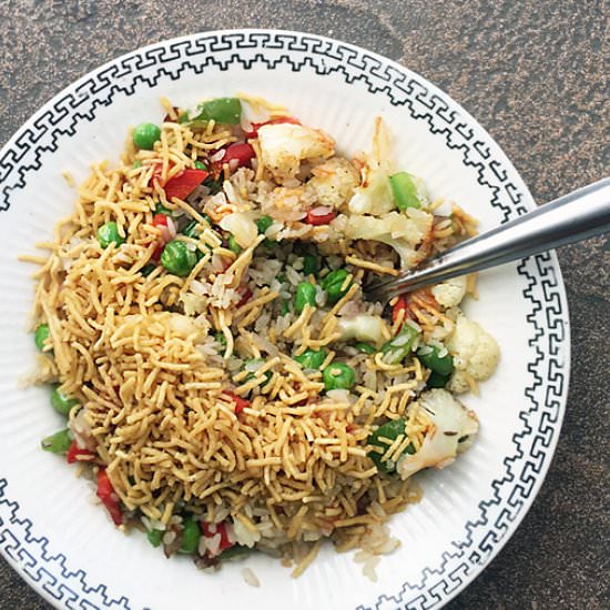 Vegetable Poha - Recipe photo by steamingpot