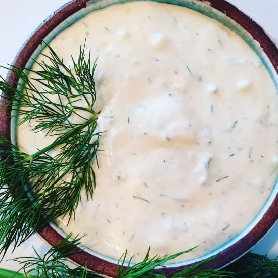 Keto Ranch Dressing - Recipe photo by Naughty and Nice Kitchen
