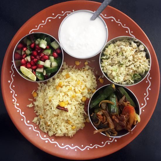 Bhindi Do Pyaza - Recipe photo by steamingpot