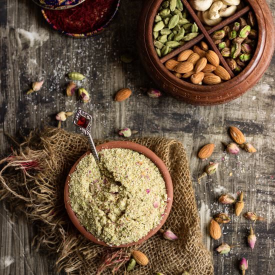 Dry Fruit Powder / Turri Mix - Recipe photo by Ghezaeshiriin