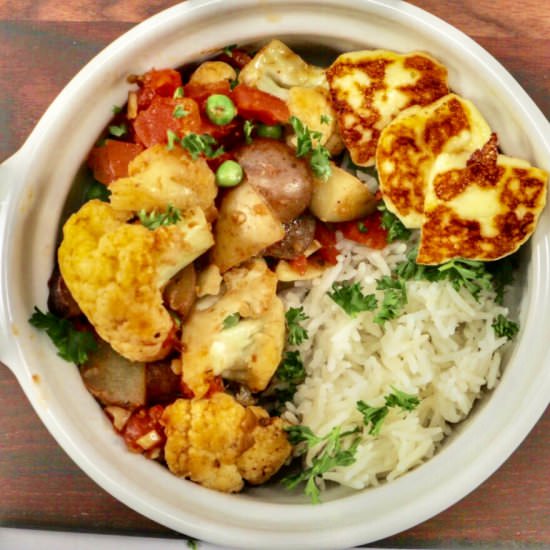 Potato Cauliflower Curry - Recipe photo by 1happykat