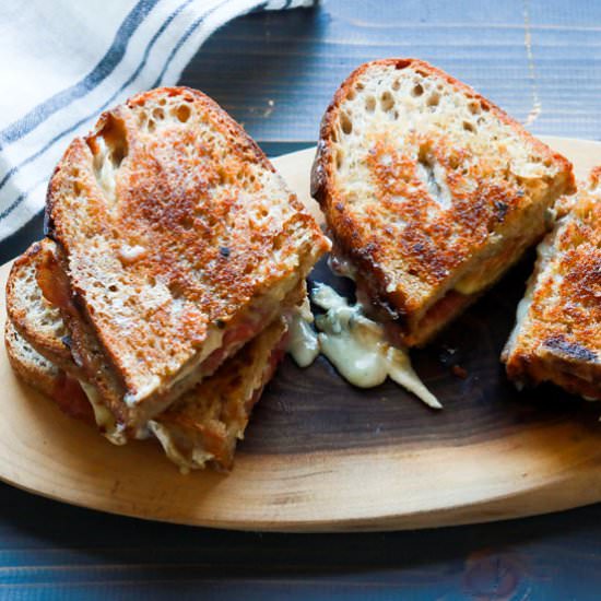 GLAMOROUS GOURMET GRILLED CHEESE - Recipe photo by sugarlovespices