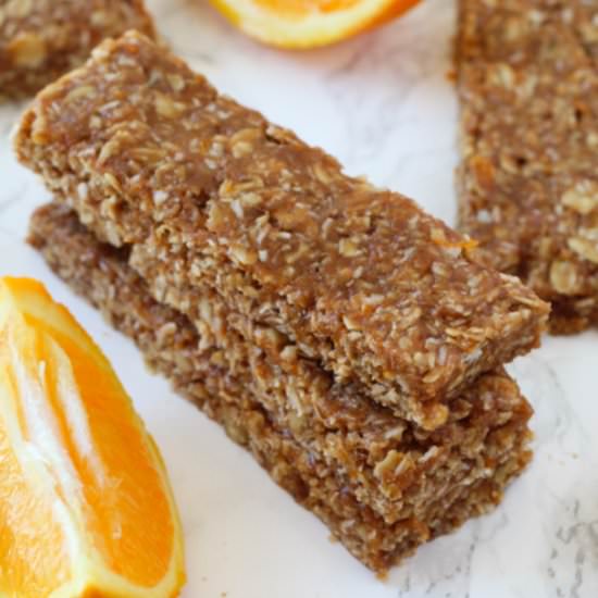 Orange Coconut Granola Bars - Recipe photo by milehighmitts