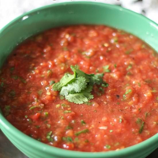 Easy Restaurant Style Salsa - Recipe photo by JensJourney