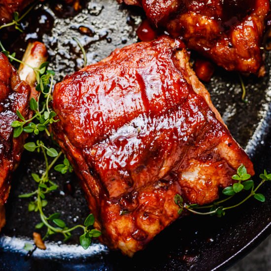 The Best Instant Pot Baby Back Ribs - Recipe photo by MunchkinTime