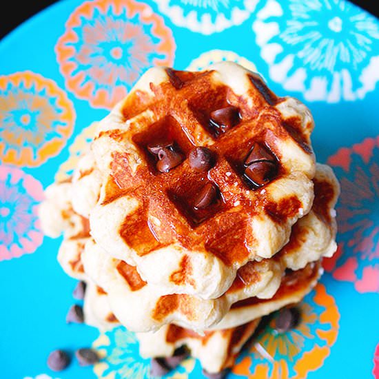 Belgian liege waffles - Recipe photo by evabakes