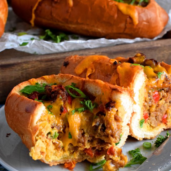 Egg and Sausage Breakfast Rolls - Recipe photo by byronethomas