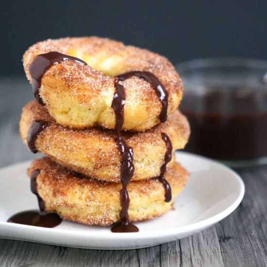 Baked Homemade Churros - Recipe photo by dessarts
