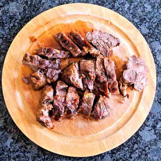 slow cooked lamb neck fillet - Recipe photo by Cuisine Fiend