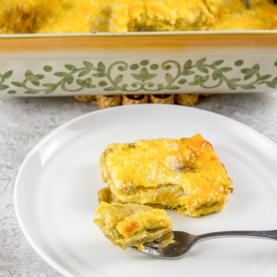 Chile Relleno Casserole - Recipe photo by Dishesdelish
