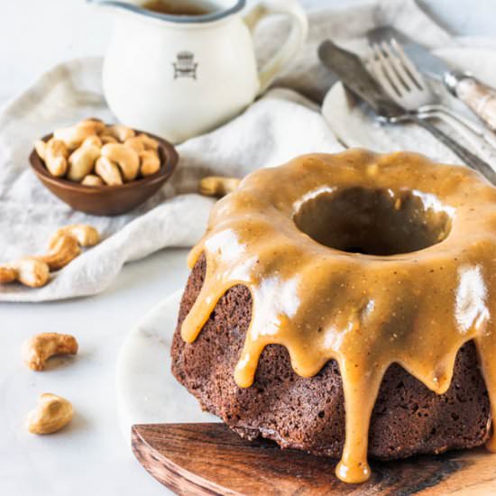 Banana Cashew Vegan Cake - Recipe photo by piesandtacos