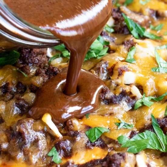 RED ENCHILADA SAUCE - Recipe photo by Home. Made. Interest.