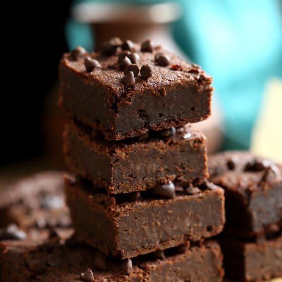 Vegan Chickpea Brownies - Recipe photo by richa