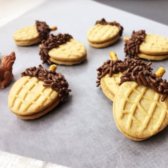 Easy Acorn Cookies - Recipe photo by Happiest Camper