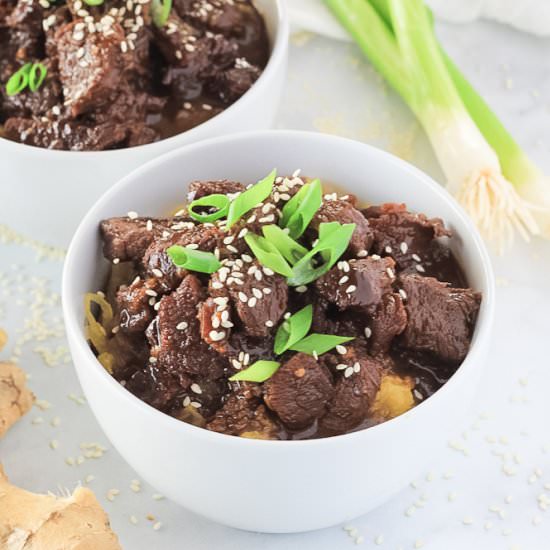 Korean Beef - Recipe photo by finishedwithsalt