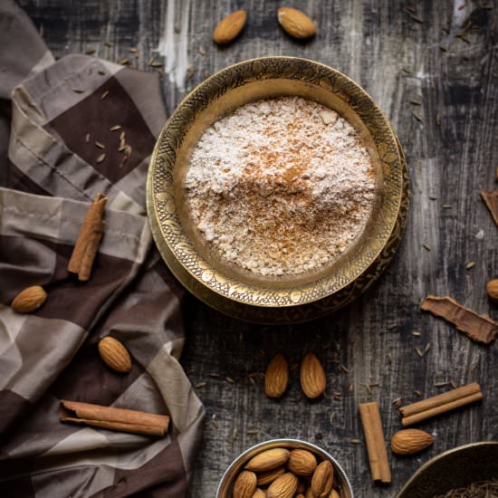 Talbina With Spice Mix - Recipe photo by Ghezaeshiriin