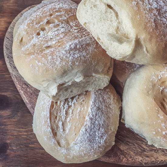 Easy Portuguese Rolls - Recipe photo by darylskitchen