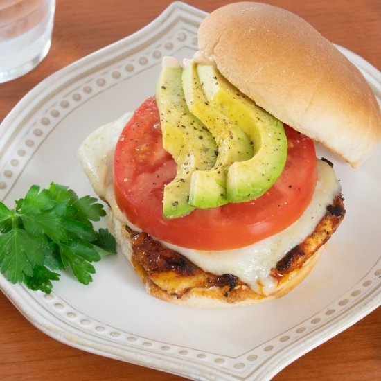 Blackened Chicken Sandwiches - Recipe photo by For the Love of Cooking