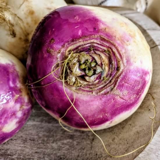 Zesty Turnip Salad - Recipe photo by CulinaryBeets