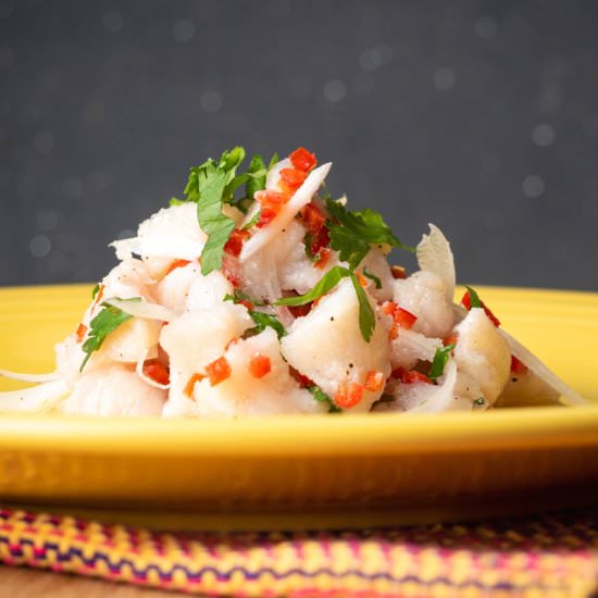 How to Make Ceviche - Recipe photo by inthekitchnet