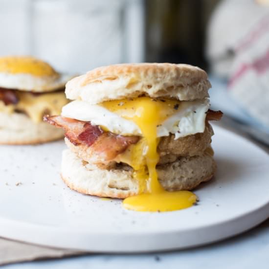 Chicken & Biscuit Sandwich - Recipe photo by superman cooks