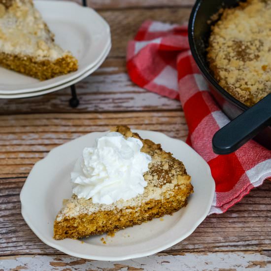 Molasses Skillet Cake - Recipe photo by accidentalhappybaker