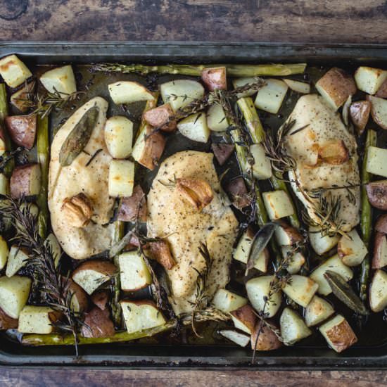 Sheet Pan Chicken - Recipe photo by More Than You Can Chew