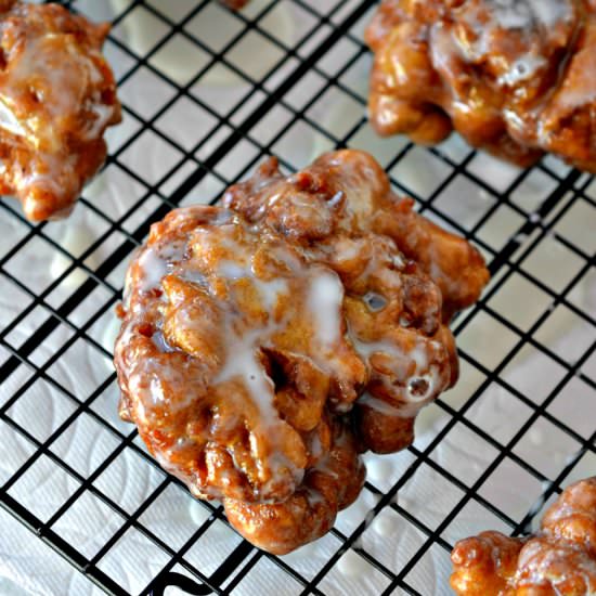 Apple Fritters - Recipe photo by Small Town Woman