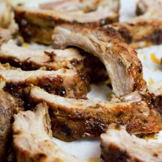Baby Back Ribs in the Oven - Recipe photo by DeliciousbyDesign