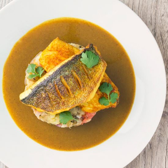 Fancy Fish Curry - Recipe photo by Brian Jones