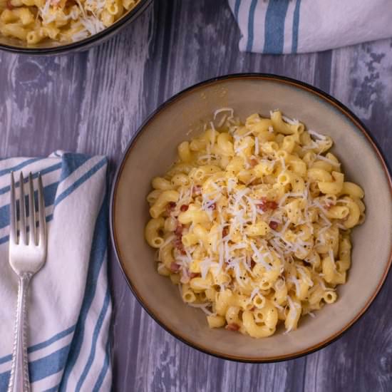 Pasta Carbonara - Recipe photo by smackofflavor