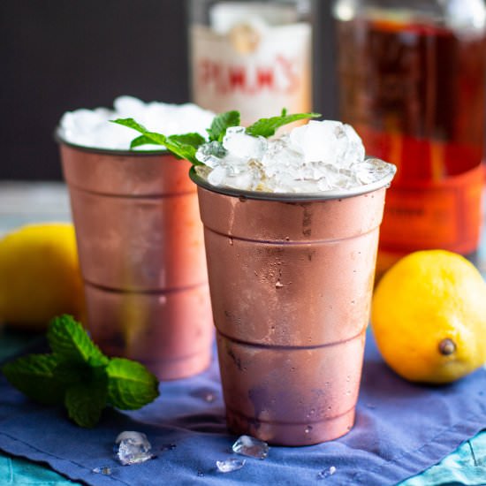 Derby Cup Cocktail - Recipe photo by anerdcooks