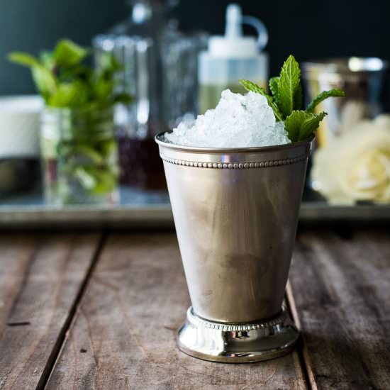 Kentucky Derby Mint Julep Bar - Recipe photo by RNsKitchen