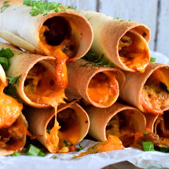 Breakfast Sausage and Egg Taquitos - Recipe photo by byronethomas