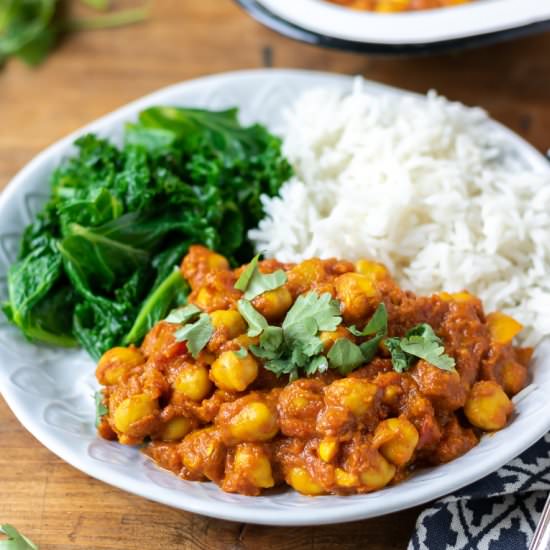 Chickpea Curry - Recipe photo by veggie desserts