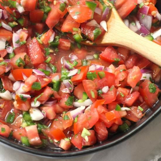 5-Ingredient Pico de Gallo - Recipe photo by suebeehomemaker