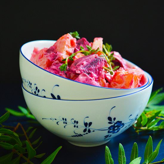 Russian Beetroot Salad - Recipe photo by gerifood