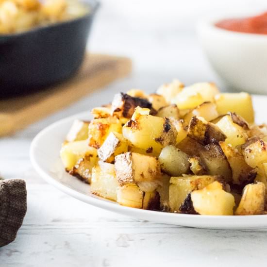 Southern Fried Potatoes - Recipe photo by Fox Valley Foodie