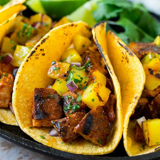 Tacos al Pastor - Recipe photo by dinneratthezoo