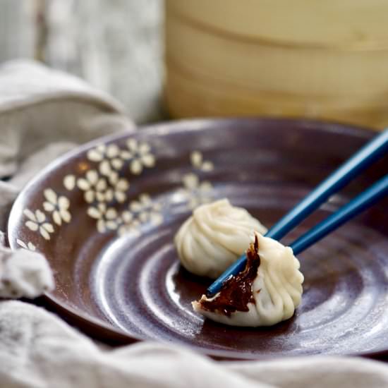 Chocolate Xiao Long Bao - Recipe photo by simmerandsauce