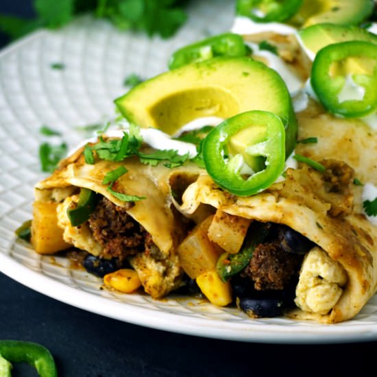 Breakfast Enchiladas - Recipe photo by Frydae