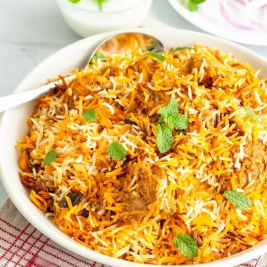 Butter Chicken Biryani - Recipe photo by Priyanka DK