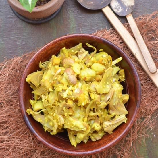 Raw Jackfruit Subzi - Recipe photo by rakshaskitchen