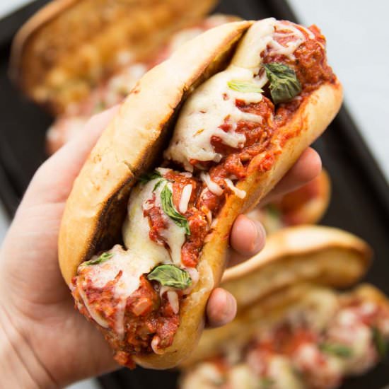 Homemade Meatball Subs - Recipe photo by dontgobaconmyheart
